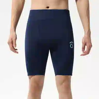 马孔多 分区加压凉感防晒后腰大兜半马全马运动短裤 男款 夜海蓝