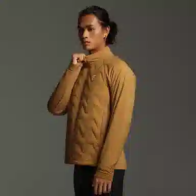 马孔多 跑步外套长袖锁温超轻羽绒服 男款