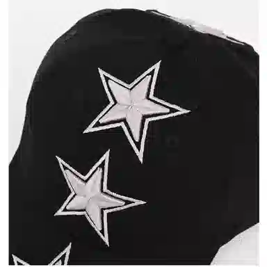 氧气樱桃 美式嘻哈刺绣宽帽檐大头围户外防晒遮阳潮流拼色 棉涤 鸭舌帽 男女同款情侣款