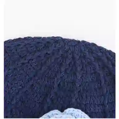 氧气樱桃 韩系手工复古针织编织花朵保暖护耳包头钩针氛围感自拍神器 涤纶 绒线帽 男女同款情侣款