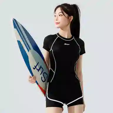 Xtep Training Swimsuit Black