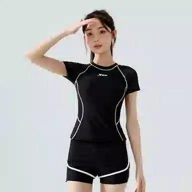 Xtep Training Swimsuit Black