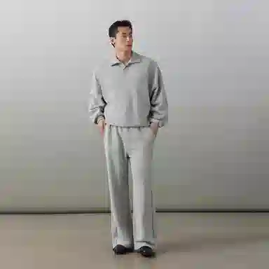 无畏东方 无观宽松微喇休闲裤 男女同款