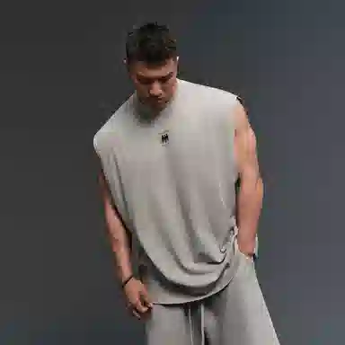 无畏东方 凤凰无袖透气圆领背心 男女同款