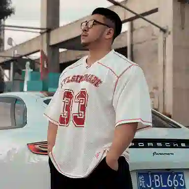 无畏东方不动如山程亦山联名短袖网眼透气速干运动健身运动棒球衫 男女同款