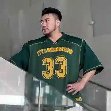 无畏东方不动如山程亦山联名短袖网眼透气速干运动健身运动棒球衫 男女同款