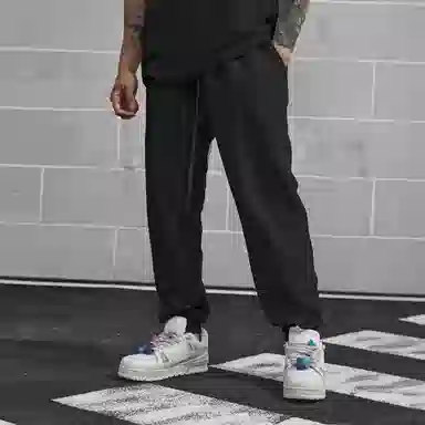 无畏东方基础卫裤健身针织束脚美式复古休闲宽松运动男女士秋 冬季