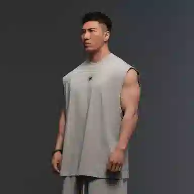 无畏东方 凤凰无袖透气圆领背心 男女同款