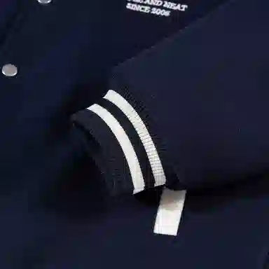 CHOCOOLATE Vintage Embroidered Baseball Jacket