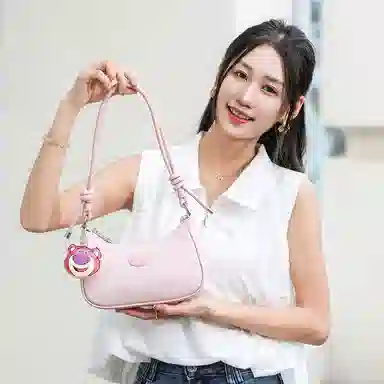 Disney Strawberry Bear Series Shoulder Bag
