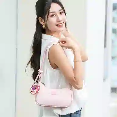 Disney Strawberry Bear Series Shoulder Bag