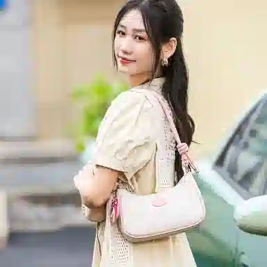 Disney Strawberry Bear Series Shoulder Bag