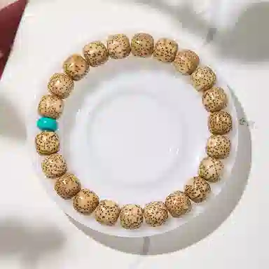 聆听花开 福气满满 考研上岸招财纳福原生态古法文玩新中式盘玩国潮复古八方来财好运连连 星月菩提 手串 男女同款情侣款