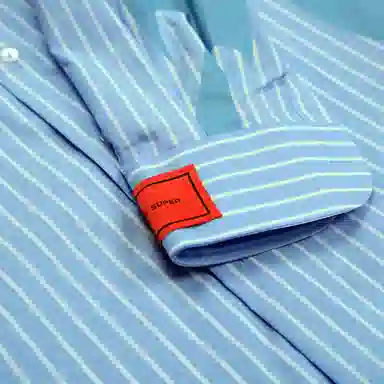Vision of Super Striped Shirt Blue