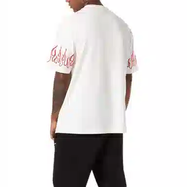 Vision of Super Flame Print T-Shirt White