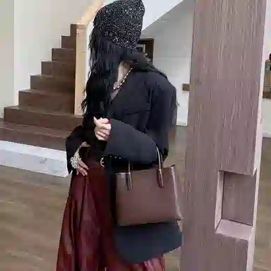 C°BANNER Handbag Deep Brown