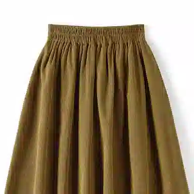 她池 时尚设计感休闲长裙 女款