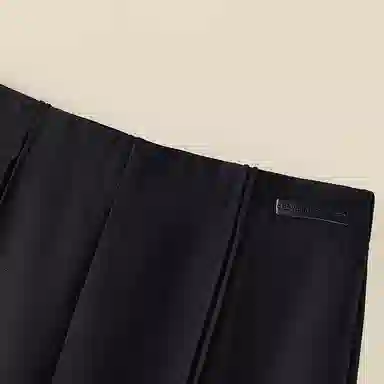 她池 通勤简约高腰休闲裤 女款