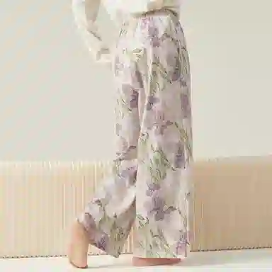 顶瓜瓜 休闲印花透气宽松睡裤 女款