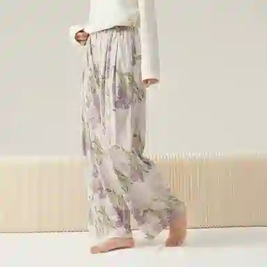 顶瓜瓜 休闲印花透气宽松睡裤 女款