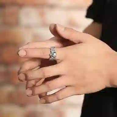 tkb Skull Ring S925 Silver