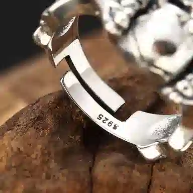 tkb Skull Ring S925 Silver