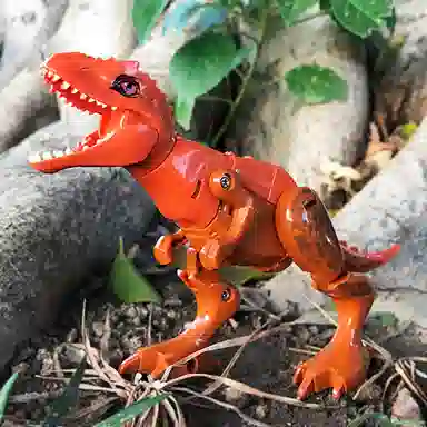 小牧马 机甲恐龙 双形态变形 玩具