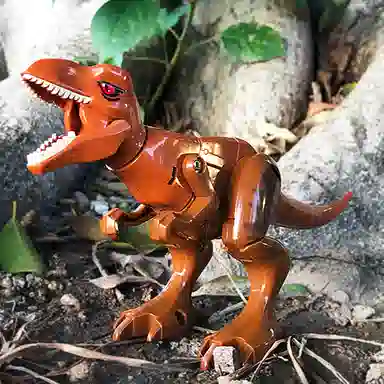 小牧马 机甲恐龙 双形态变形 玩具