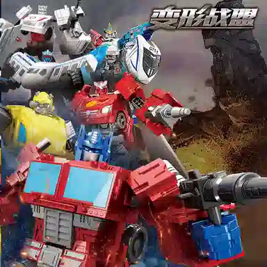 小牧马 擎天变形战盟 人车金刚 关节可动 成品模型