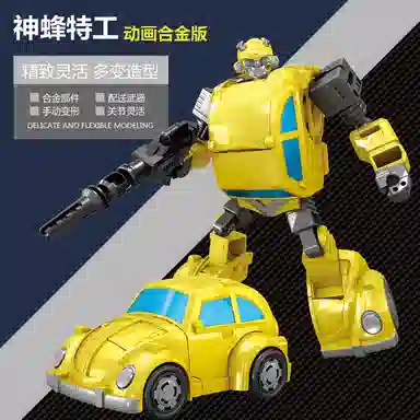 小牧马 擎天变形战盟 人车金刚 关节可动 成品模型
