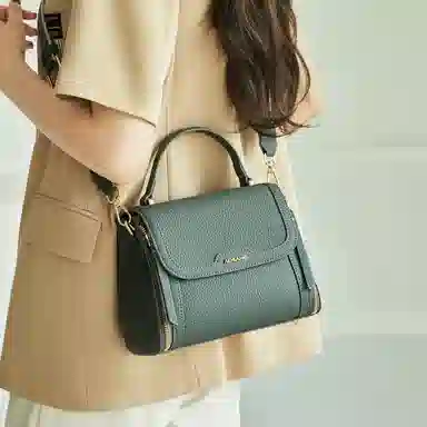 AOKANG Handbag Pearl Blue/Elephant Grey