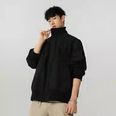 BLACK AT cleanfitbomber