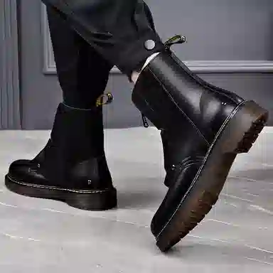 SHUPATE Black Men's Boots