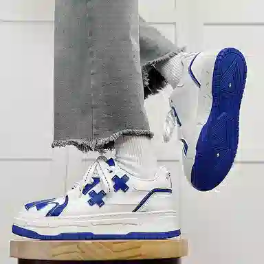 乐乐鱼 小众设计 休闲 低帮 板鞋 男款