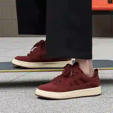 乐乐鱼 美式复古韩版百搭休闲小众个性舒适 耐磨 低帮 板鞋 男款