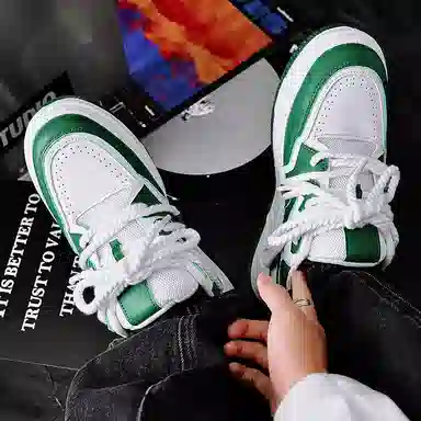 乐乐鱼 港风简约小众舒适时尚 低帮 板鞋 男款