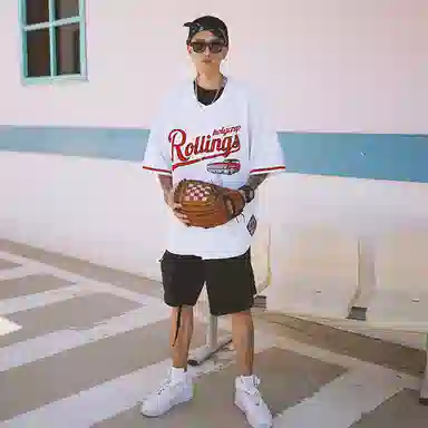 Holycrap Embroidered Short Sleeve Tee