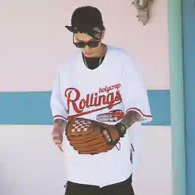 Holycrap Embroidered Short Sleeve Tee