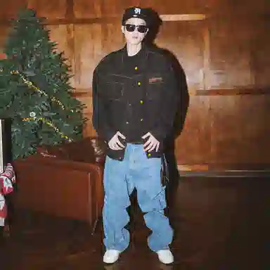 Holycrap Denim Jacket Black