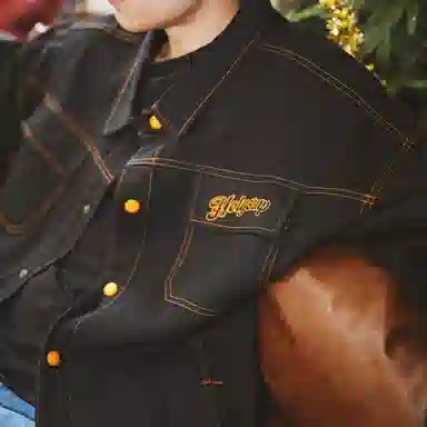 Holycrap Denim Jacket Black