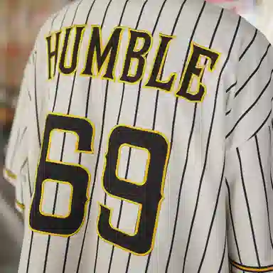 Holycrap Striped Crewneck Tee