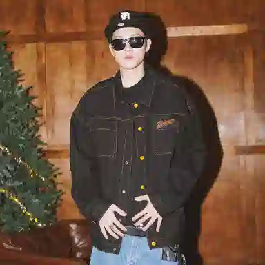 Holycrap Denim Jacket Black