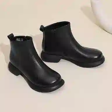 信诺 粗跟简约舒适 短靴 女款