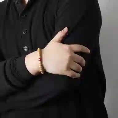 潘家园 老料原生态 直切唐八棱单圈 其他 菩提类手串 男女同款情侣款