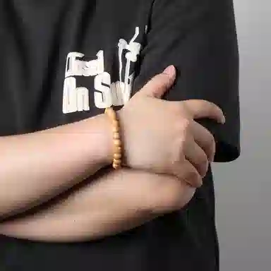 潘家园 精工原生态龙脊菩提直切老型单圈 菩提子/菩提籽 手串 男女同款情侣款
