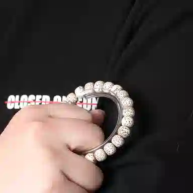 潘家园 精工高抛原生态老型 单圈 星月菩提 手串 男女同款情侣款