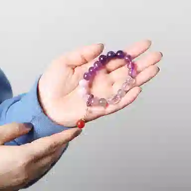 潘家园 九紫离火 水晶 玉石手串 女款