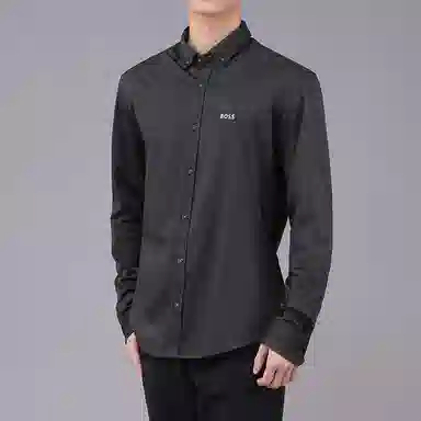HUGO BOSS Logo Long Sleeve Shirt