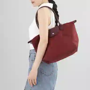 LONGCHAMP Le Pliage Green Tote