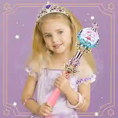 星云宝贝 儿童仙女魔法棒女童发光玩具巴拉啦小魔仙公主 益智玩具